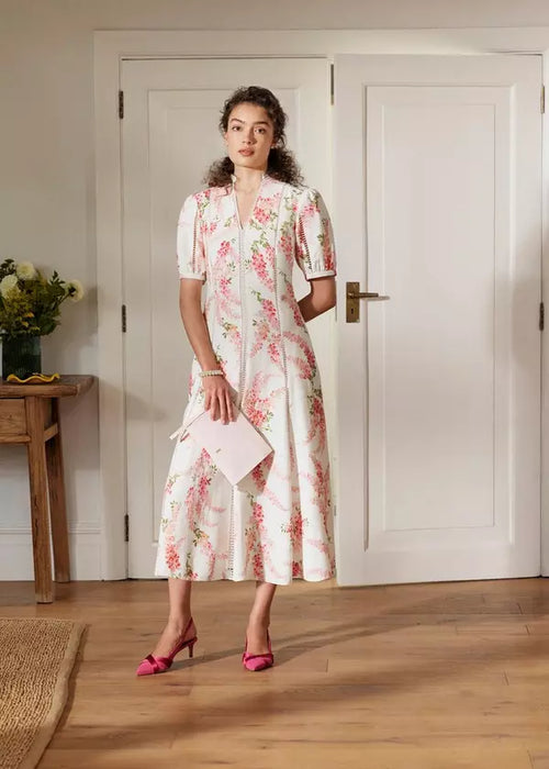 Audra Embroidered Dress